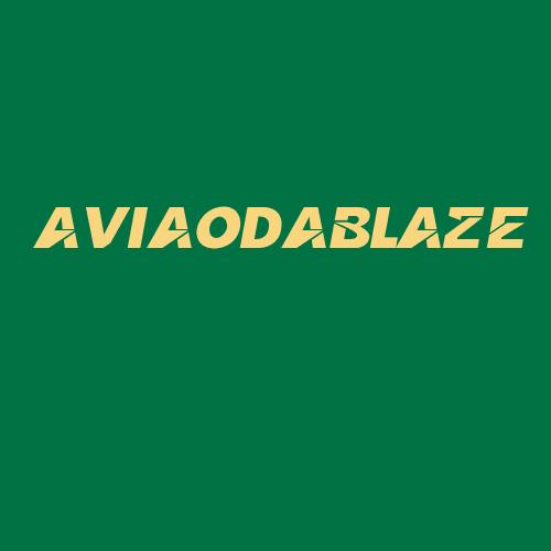 Logo da AVIAODABLAZE