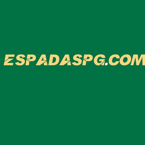 Logo da ESPADASPG